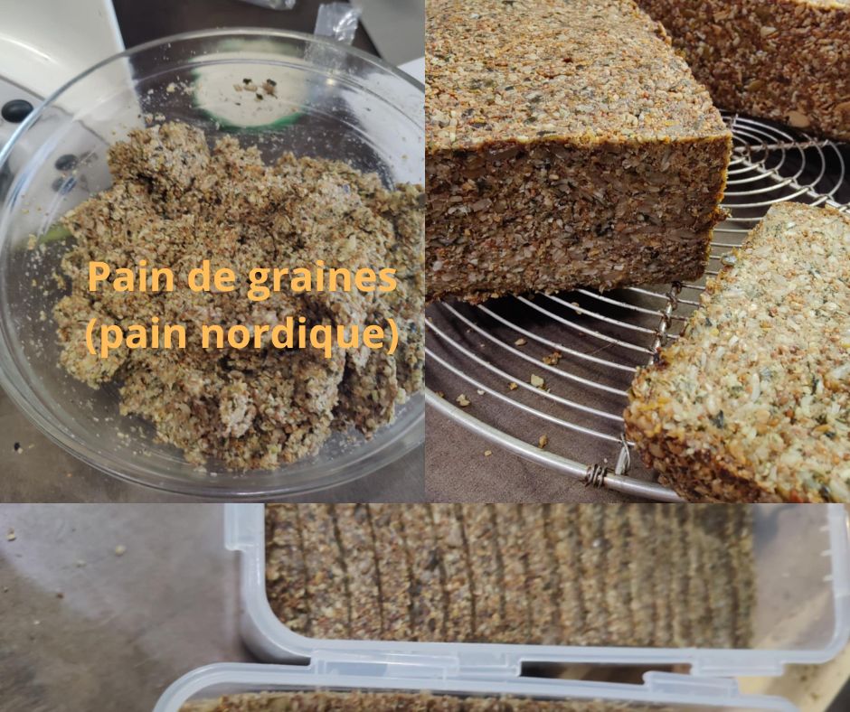 Pain de graines (pain nordique)